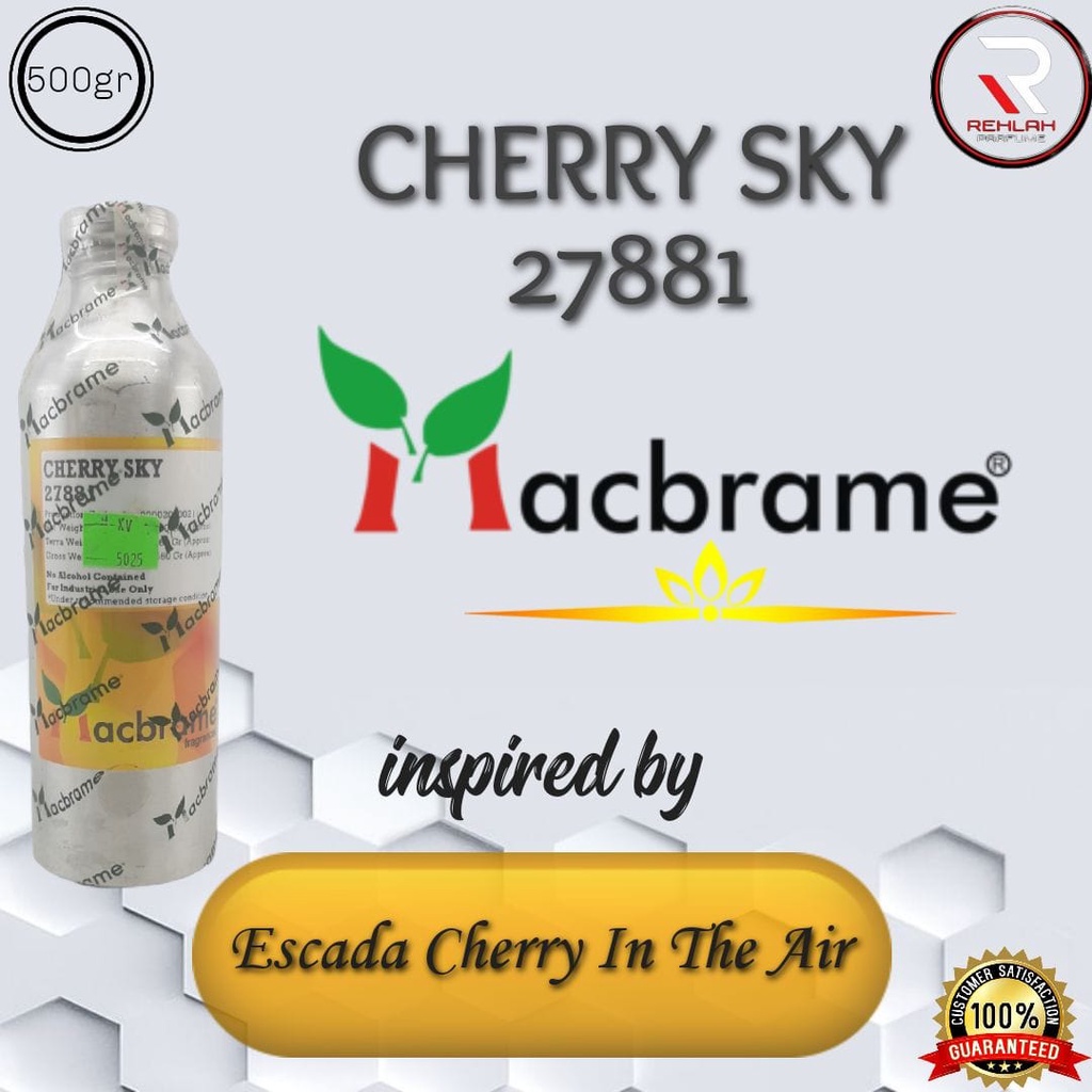 CHERRY SKY  BY MACBRAME (MCB) INSPIRASI AROMA ESCADA CHERY BIBIT PARFUM ORIGINAL KEMASAN SEGEL 500GR