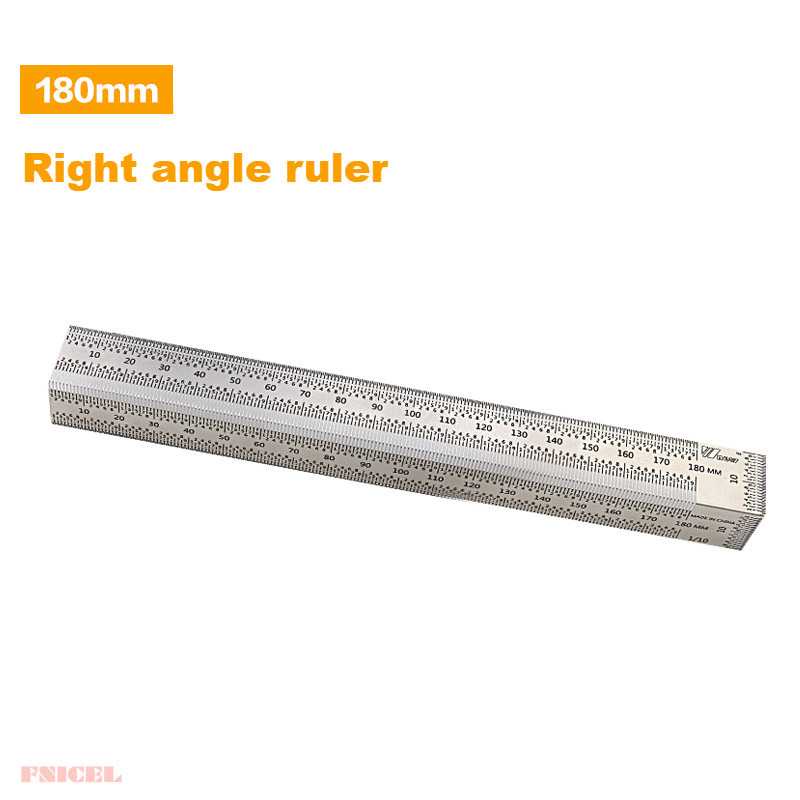 

Baru - Penggaris Mark Line T-Type Measuring Ruler Woodworking