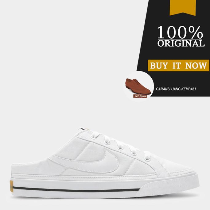 DB3970-100 Sneakers Original Nike Court Legacy Mule - White/Black/Gum