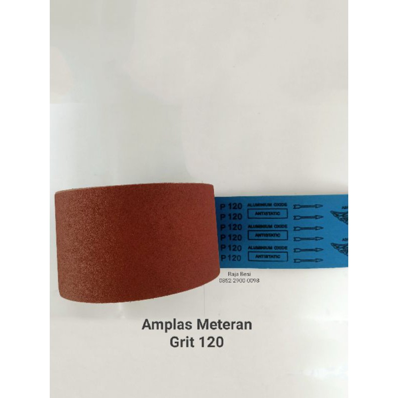Amplas Roll Meteran. Amplas Meteran. Amplas Kain. Amplas Besi GRIT 120