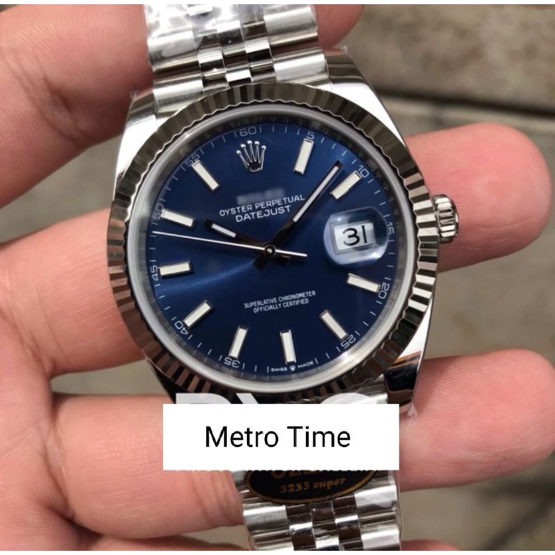Rolex Datejust 41MM 126334 SS Blue Clean Factory 1:1: