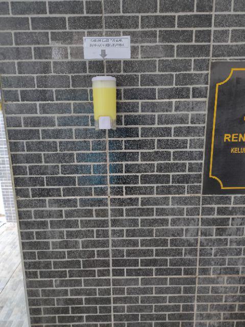 Tempat Dispenser Sabun Shampoo Cair Tembok / Pencet Silfra