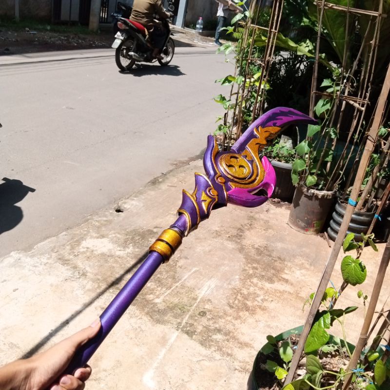 Engulfing Lightning baal spear / Raiden Shogun weapons