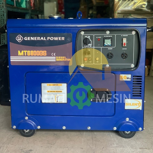 Genset Silent General MT 6800 GS Solar 5000 Watt