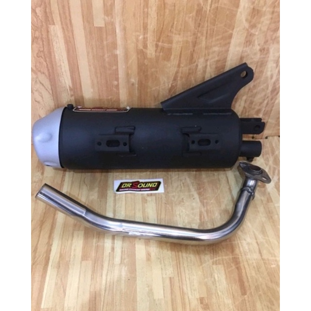 KNALPOT DR SOUND COPY CMS SET END MUFFLER