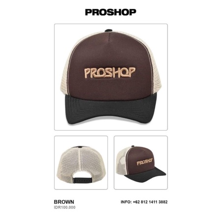 PROSHOP | TOPI TRUCKER | TOPI PRIA DISTRO ORIGINAL | TOPI PROSHOP