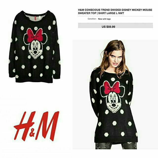 h and m disney shirt