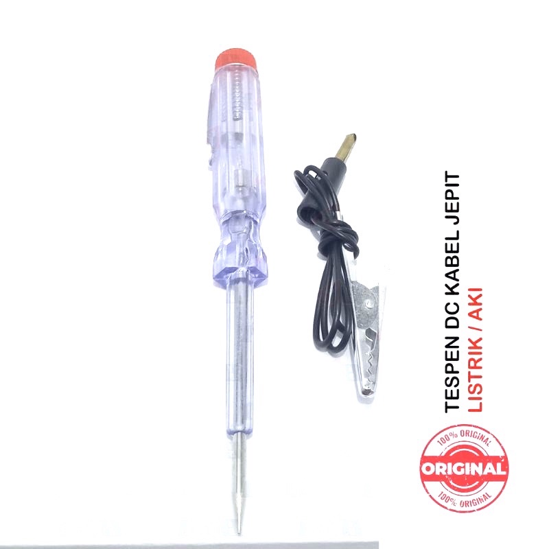 TESPEN TES PEN DC 6 - 24 volt 6v - 24v NASA CEK ARUS AKI MOTOR MOBIL MURAH
