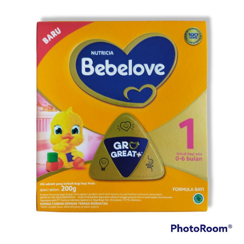 BEBELOVE 1 200 G | SUSU UNTUK BAYI USIA 0-6 BULAN - ED 09/2024