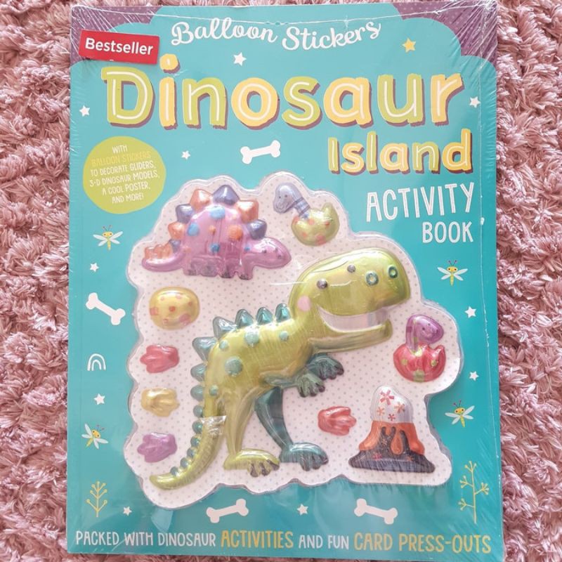 Jual Buku Activity Dinosaur Island - Buku Aktivitas Dinosaurus Utk 3 ...