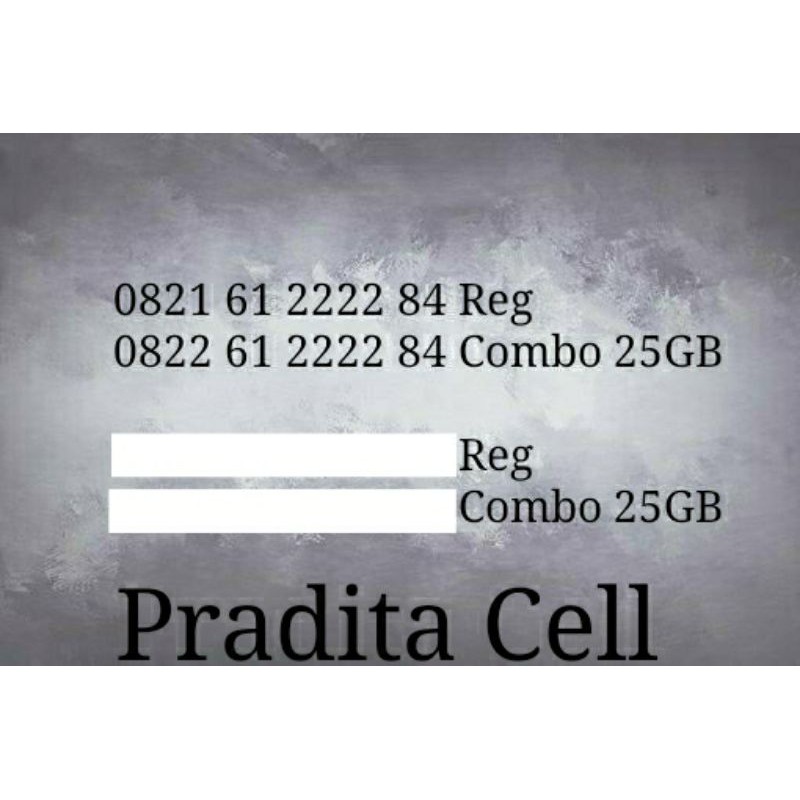 Nomor cantik simpati 4G murah 0821 61 2222 xx & 0822 61 2222 xx (nocan, perdana, telkomsel, 84)
