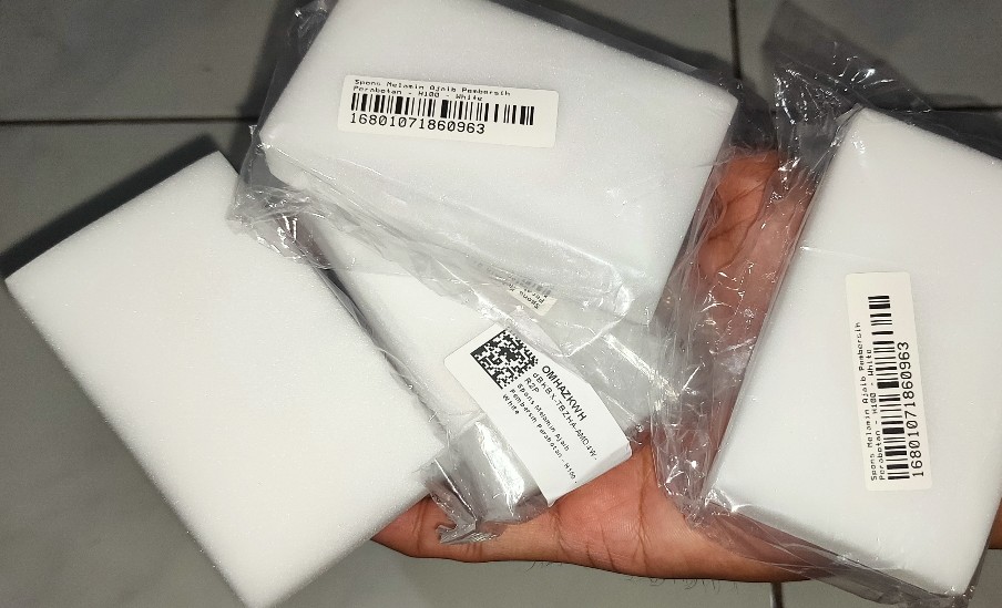 Spons Melamin Pembersih Perabotan Anti Debu Reusable