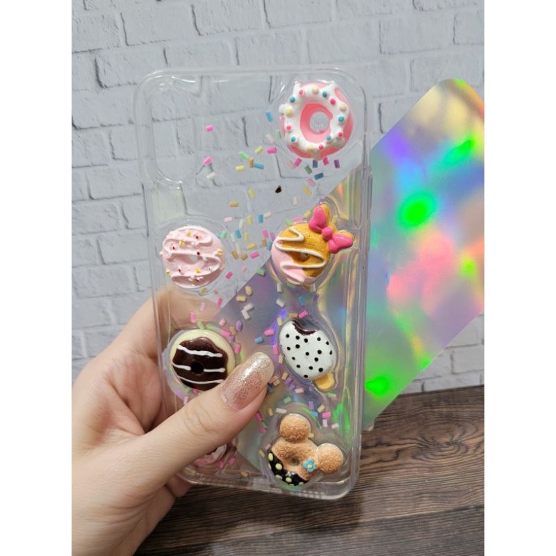 DY Softcase DIY 3D CUTE HOLOGRAM Oppo A12  A53 A52 A92 A11k  Reno 4 Reno 4F