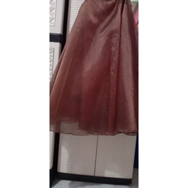 rok organza preloved