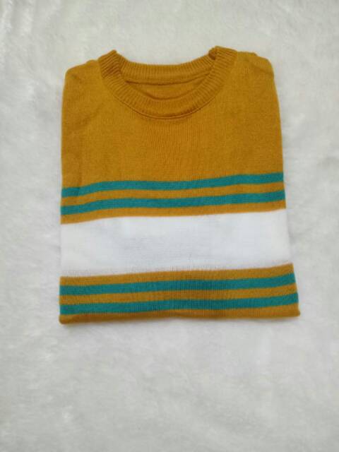 LENA STRIPE - Sweater Rajut Wanita