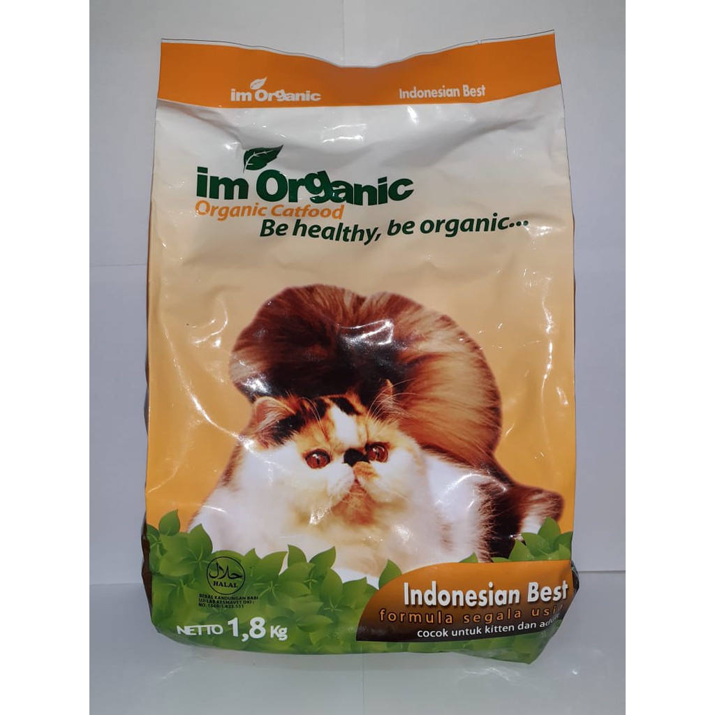 Im Organic Indonesian Best Formula  / Im Organic Organic Cat Food / Makanan Kucing Im Organic Best 1
