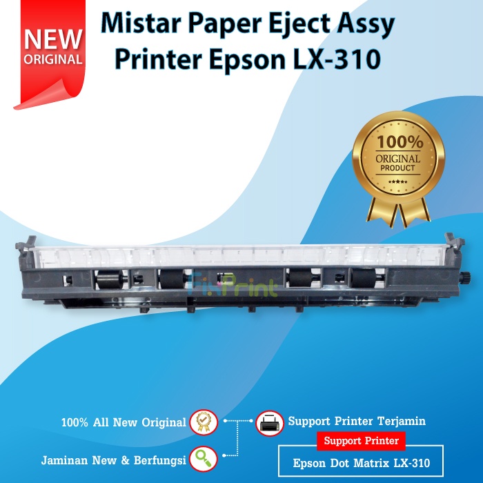 Mistar Paper Eject Assy Printer Epson LX-310 LX310 New Original, Penjepit Kertas Printer LX 310