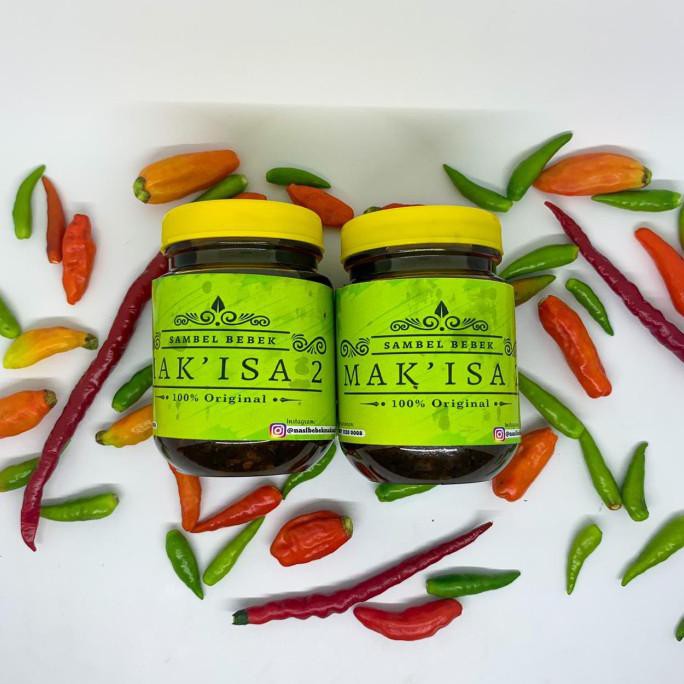

terlaris01 Sambel Bebek Mak Isa 200 Gram Pasti Enak & Pedas