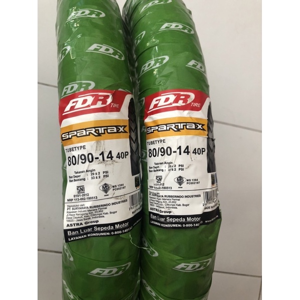 BAN LUAR FDR SPARTAX 80/90-14