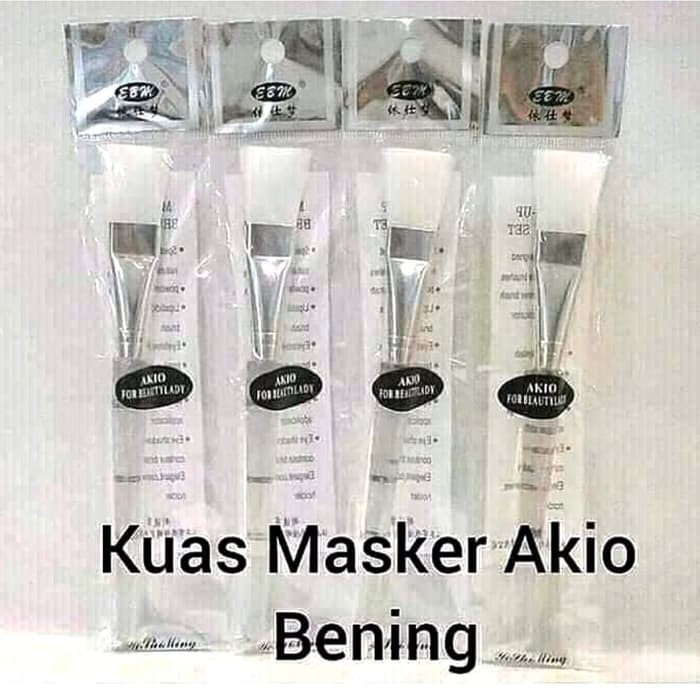 KUAS MASKER BULU PUTIH