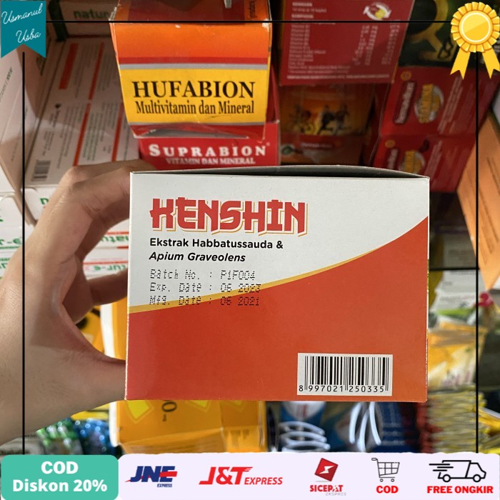 

❤COD❤ obat Kenshin membantu meredakan pegal linu 1box 12 strip