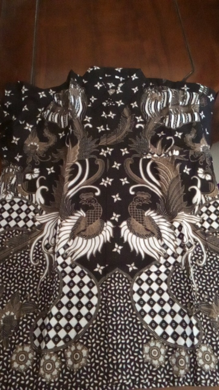 Kemeja Batik Pria Jumbo 4l-5l Lengan Pendek Atasan Baju Hem Pria Big Size Ukuran Besar Mrs-pl