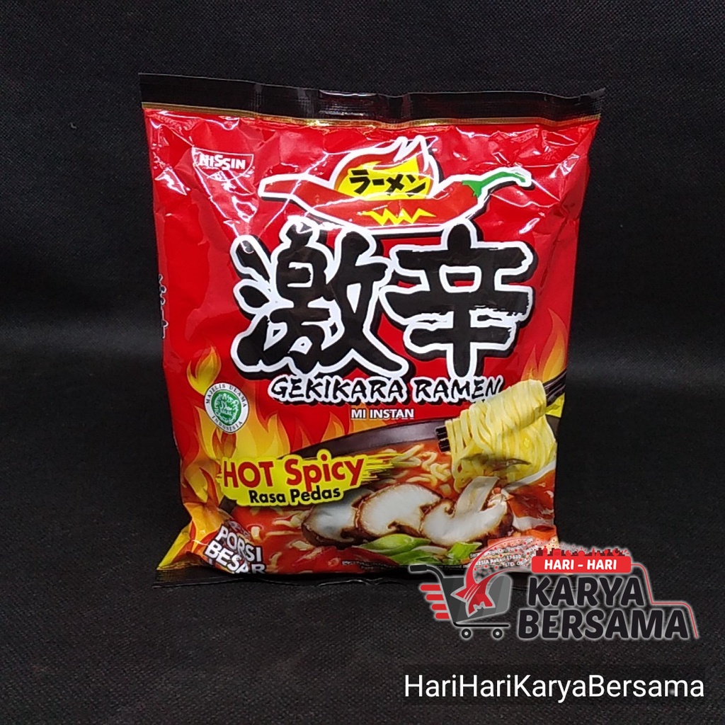 

NISSIN GEKIKARA RAMEN HOT SPICY 109GR