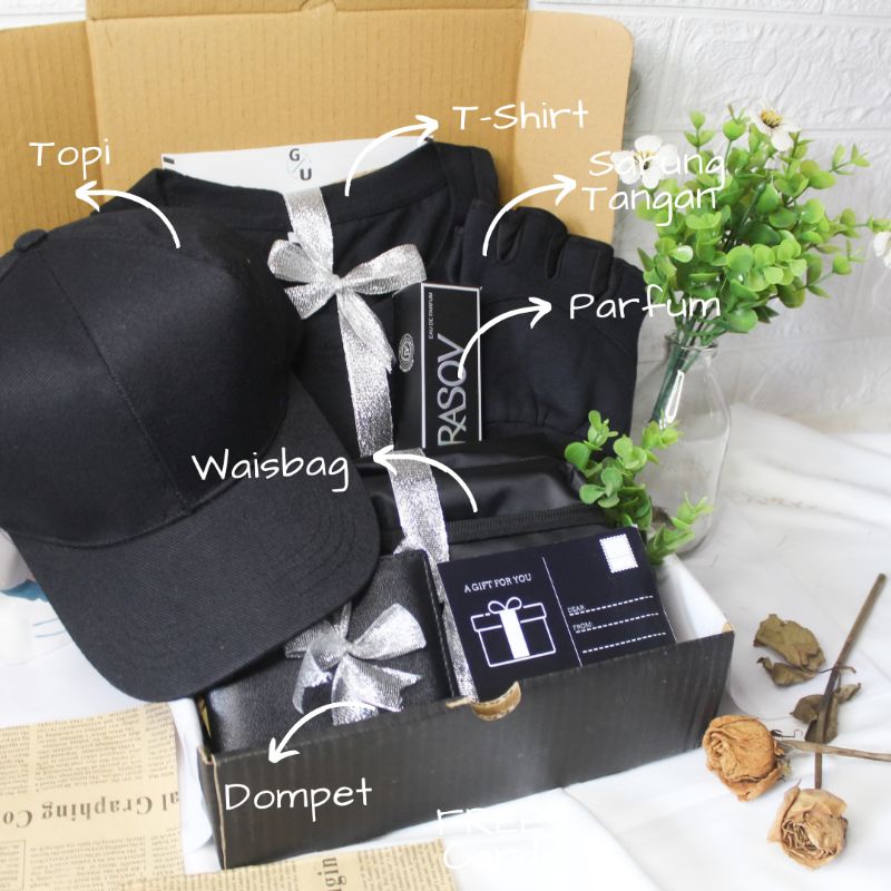 

MAN GIFT BOX AESTHETIC/HAMPERS COWOK EXCLUSIVE/KADO ULTAH/GRADUATION