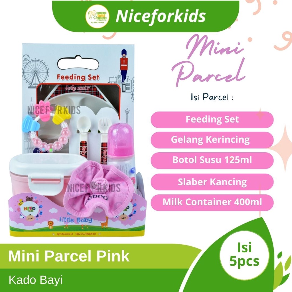 Mini Parcel Baby Gift Set / Hampers Baby / Kado Bayi Baru Lahir