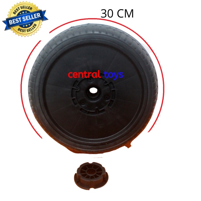 part ban mobil aki YSA YSA021 12V bahan EVA FOAM diameter 30cm 1 unit