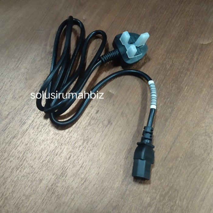 KABEL POWER LB3 FEMALE KE KAKI 3 MALE 10A Premium Tebal 6mm 1.5m 10 A