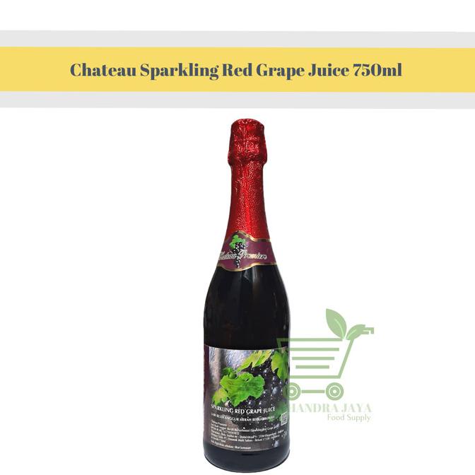 

TERLARIS Chateau Sparkling Red Grape Juice -750ml Sparkling Jus Anggur/MINUMAN COLLAGEN/MINUMAN YOYIC/MINUMAN DIET/MINUMAN PEMUTIH BADAN/MINUMAN KOREA/MINUMAN KEMASAN/MINUMAN KALENG/MINUMAN KOTAK/MINUMAN SEHAT HERBAL/MINUMAN SEHAT UNTUK TUBUH/MINUMAN