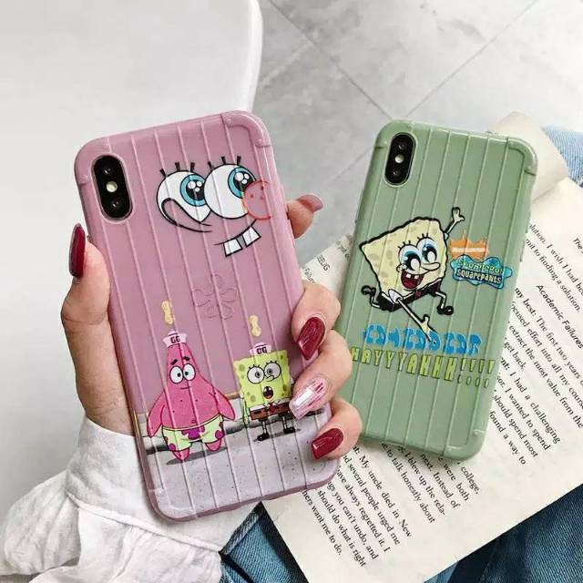 Soft Case Spongebob Patrick .. Xiaomi ,Oppo , Vivo