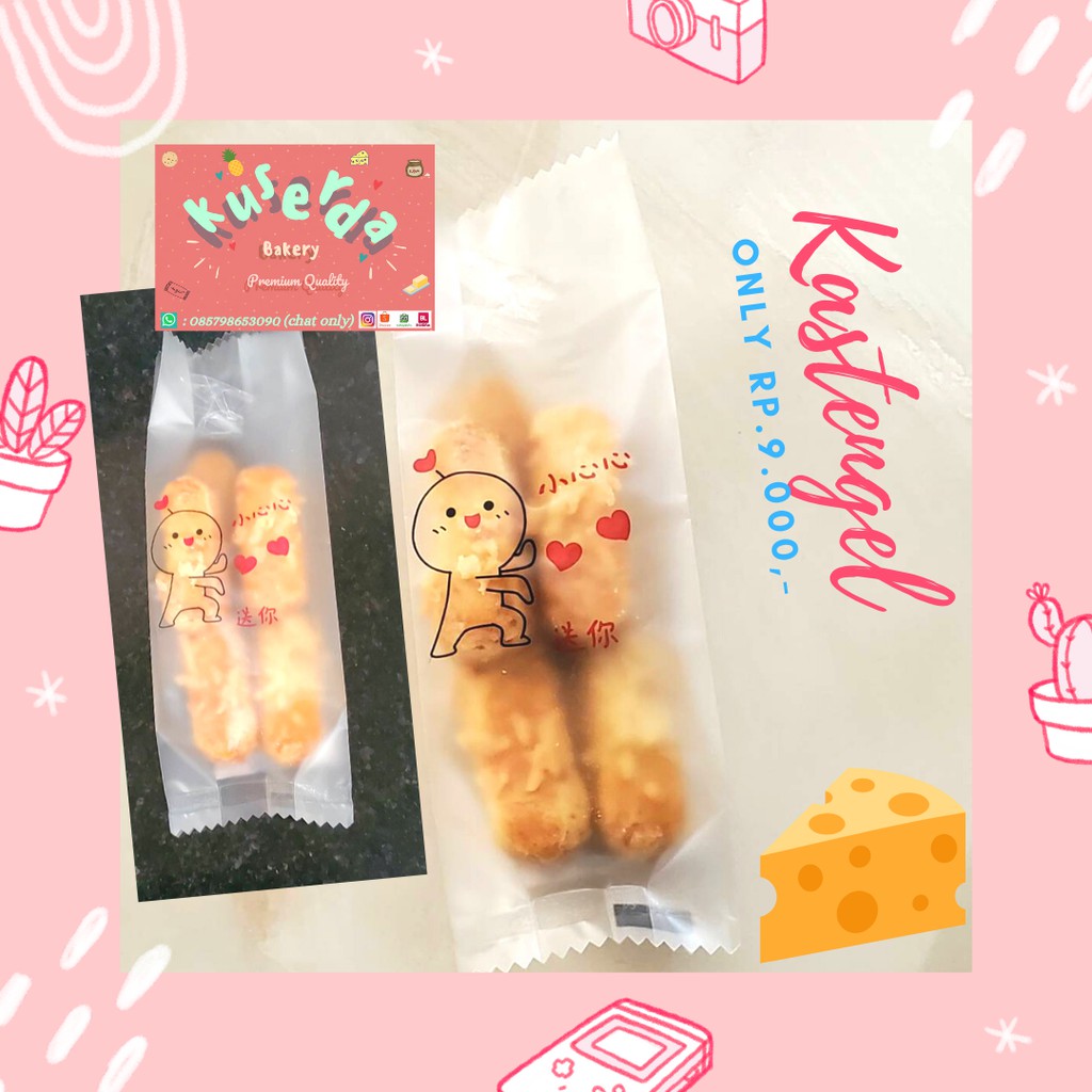 

Kastengel ecer - limited edition - kue kering lucu - kastengel murah enak