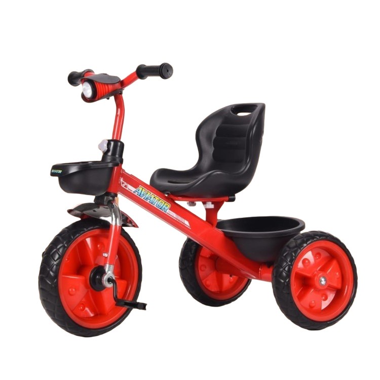 Sepeda Anak Bayi Balita Dorong Roda 3 Tricycle Aviator AT104 Headlight Music Ban Eva By Pacific-6