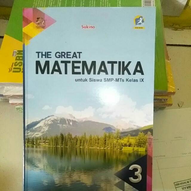 Buku The Great Matematika SMP Kelas IX - Sukino