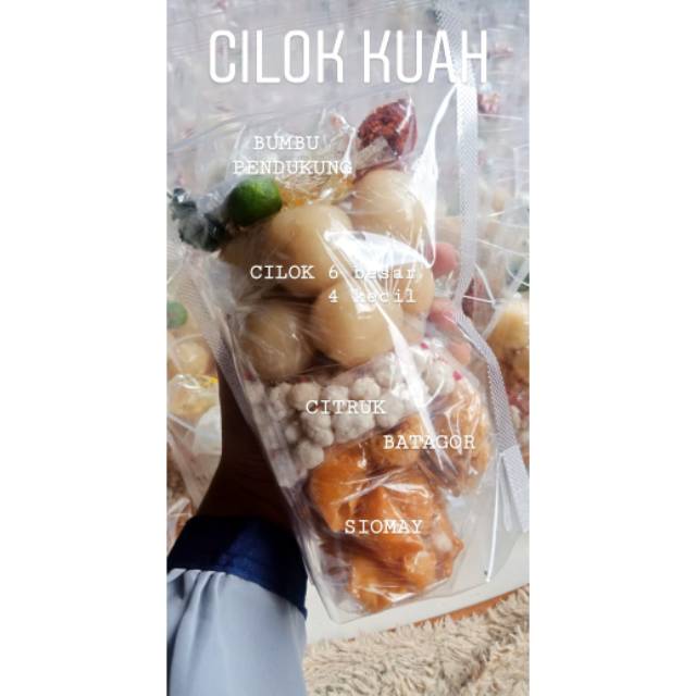 

Cuanki dan Cilok Kuah Instant