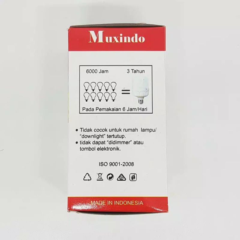 LAMPU LED CAPSULE MUXINDO 15W / ZENTAMA 15W