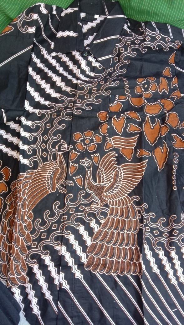 Kemeja Batik Pria Lengan Panjang Slim Fit Modern Premium Big Size M L Xl Terlaris Asli Pekalongan