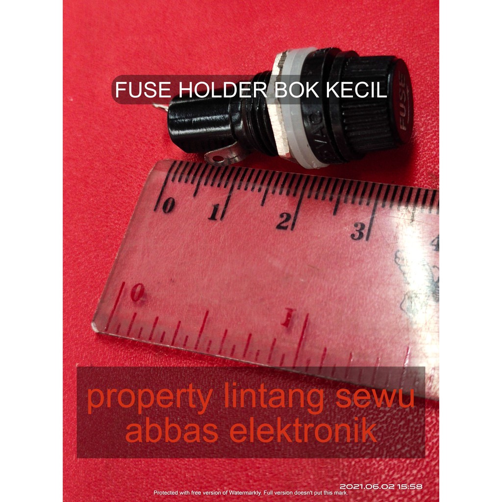 FUSE HODER KECIL TEMPAT SIKRING BOX BOKS