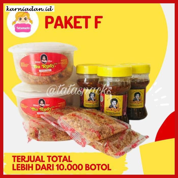 

Aneka-Sambal- Paket Sambal Bu Rudy F : 2 Udang + 3 Bawang -Pedeeeeeezzzzzzz.