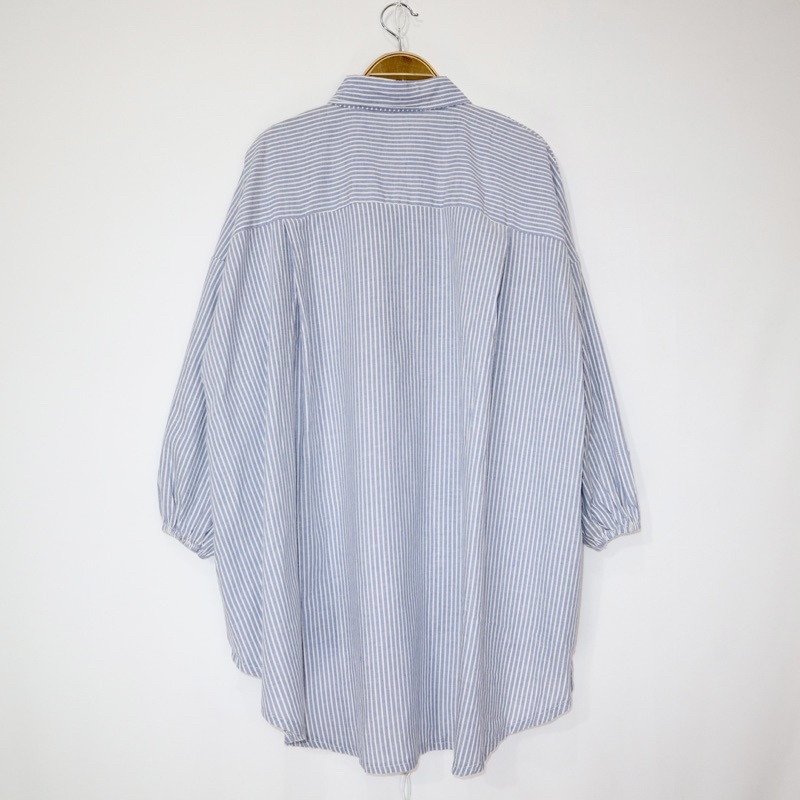 KEMEJA EDELE STRIPE OVERSIZE