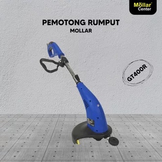 MURAH Mesin Pemotong/Potong Rumput MOLLAR GT 400 Mesin Potong Rumput Listrik Grass String Trimmer 400 watt / MESIN RUMPUT BATERAI TANPA KABEL