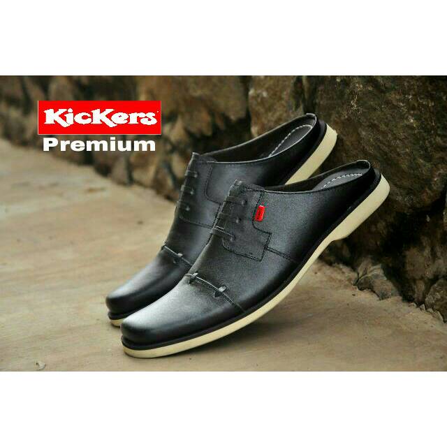 SEPATU SLOP TUTONG KULIT ASLI