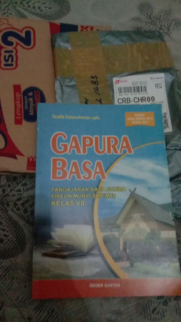 Buku Gapura Basa Kelas Vii Bahasa Sunda Kelas 1 Smp Shopee Indonesia