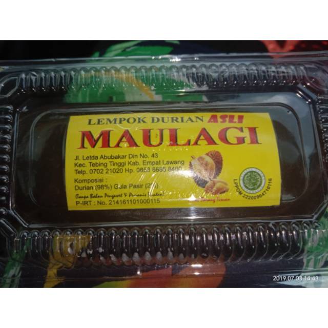 Lempok Durian Mau Lagi 250gr Shopee Indonesia