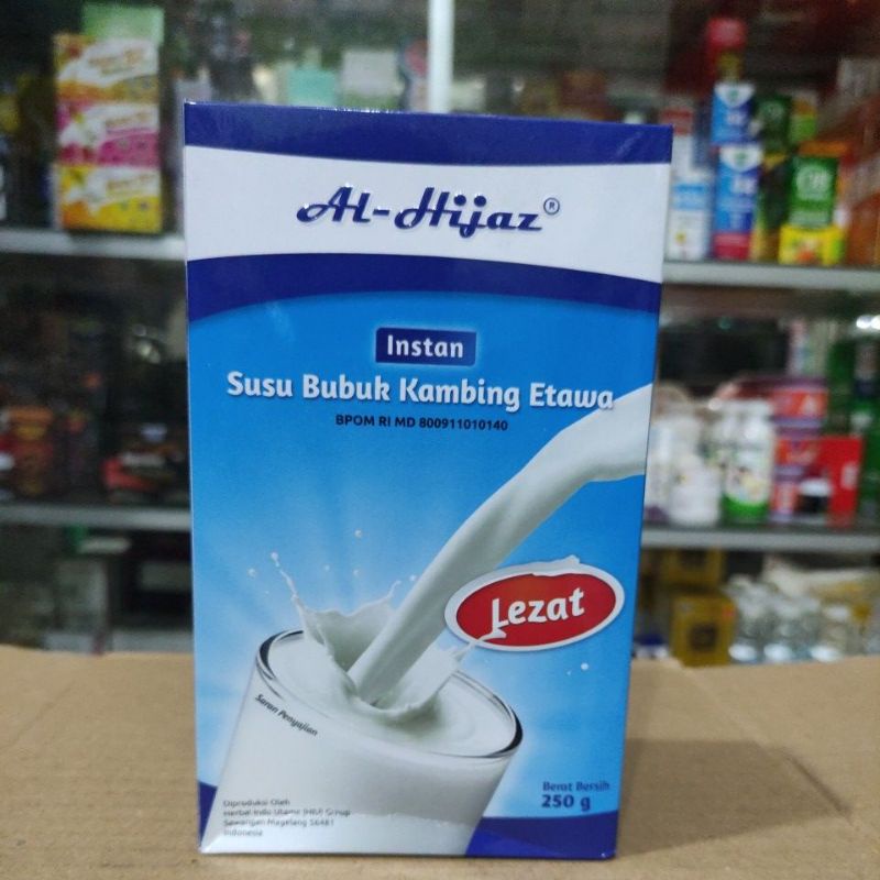 

susu bubuk kambing etawa al-hijaz susu kambing etawa250gr I AL HIJAAZ