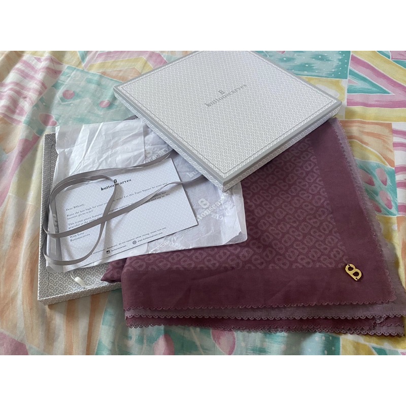 Preloved Buttonscarves Tapis Rosewood