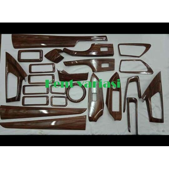 PANEL WOOD KAYU All New Innova Reborn Dashboard dan Power window