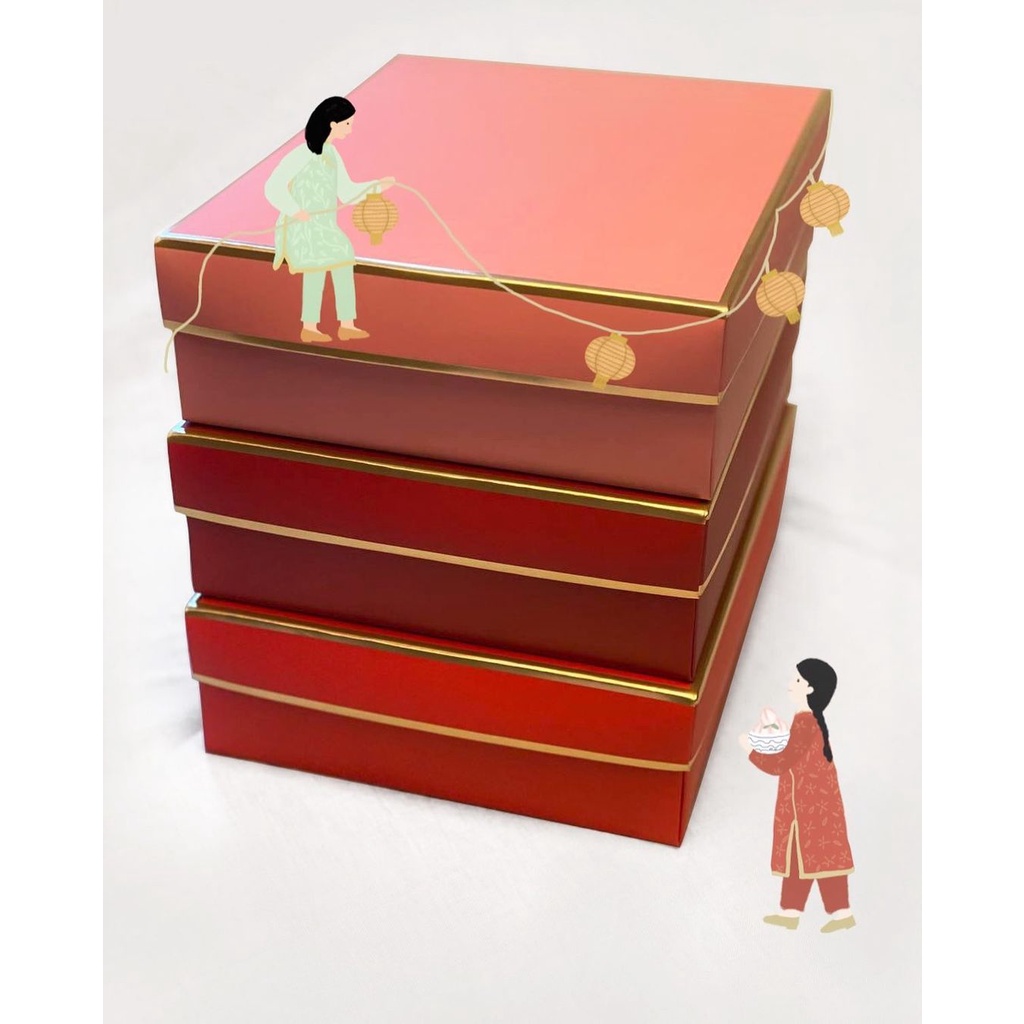 

Brown Tree Plain Fine Box /Gift Box /Box Hamper / Box Polos